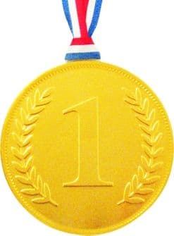 Milk Chocolate No.1 Medal