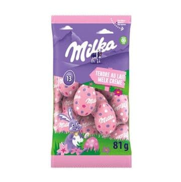 Milka Mini Milk Chocolate Milk Cream Eggs 81g