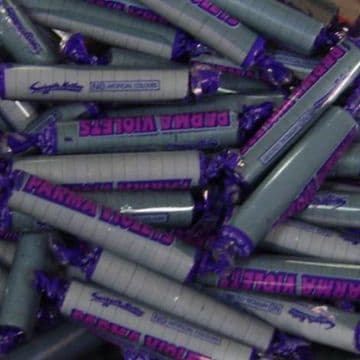 Mini Parma Violets Retro Sweets 100g