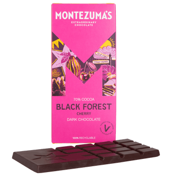 Montezuma's - Black Forest Dark Chocolate With Cherry 90g