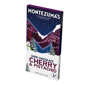 Montezuma's - Dark Chocolate Cherry & Pistachio Bar 90g