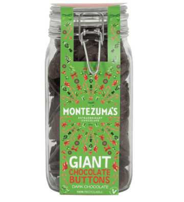 Montezuma's - Giant Dark Chocolate Buttons 900G Jar
