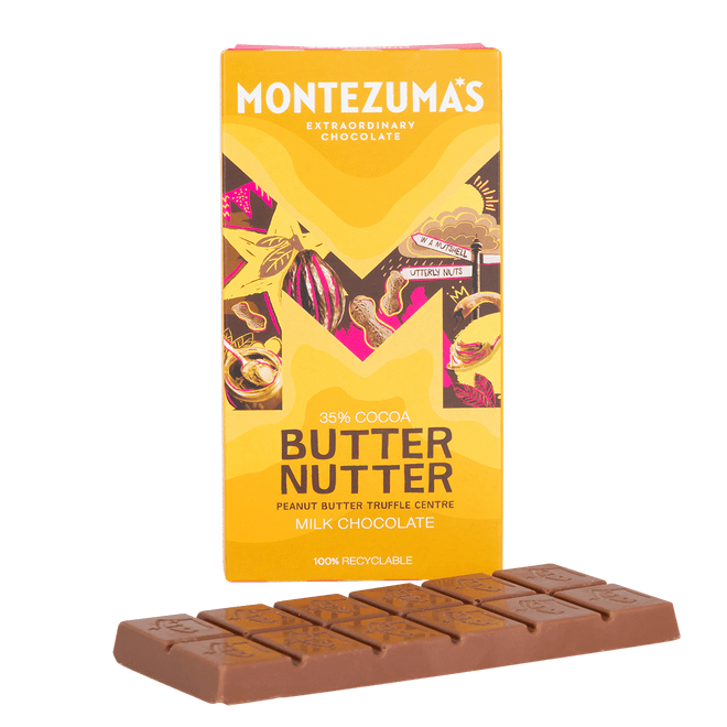 Montezuma's - Milk Chocolate Peanut Butter 90g
