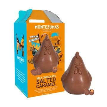 Montezuma's Milk Easter Hen With Salted Caramel Eggs 300g