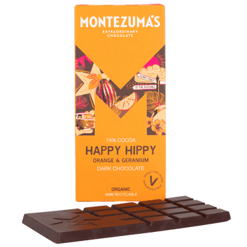 Montezuma's - Organic Milk Chocolate with Chilli and Lime 90g