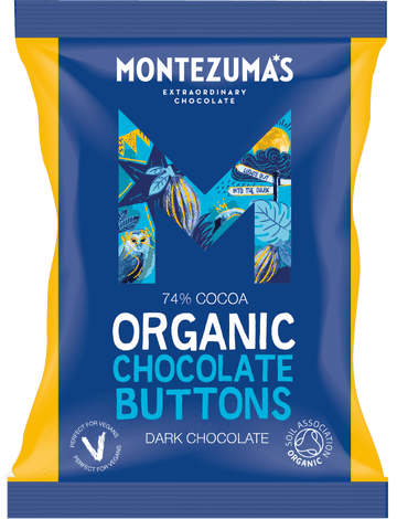 Montezuma's - Organic Smooth Dark Chocolate Buttons 120g