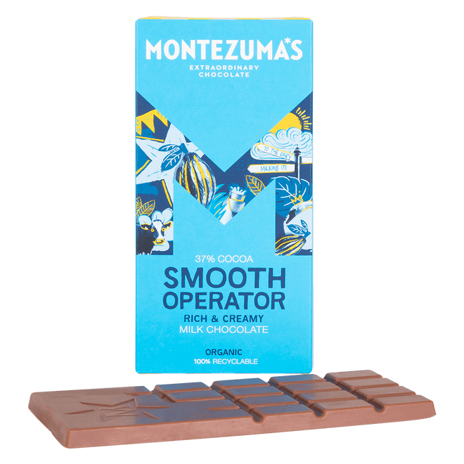 Montezuma's - Organic Smooth Milk Chocolate 90g