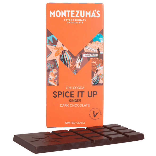 Montezuma's - Spice It Up Ginger Chocolate 90g