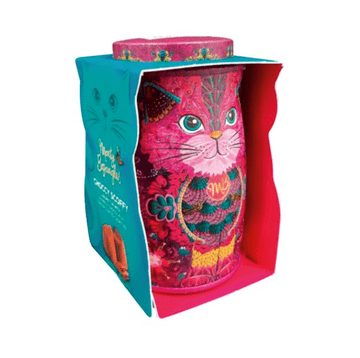 Monty Bojangles Choccy Scoffy Persian Pink Kitten Tin 36g