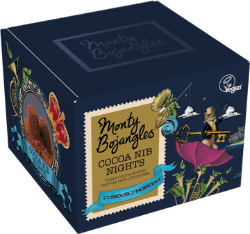Monty Bojangles Cocoa Nib Nights Vegan Truffles 100g