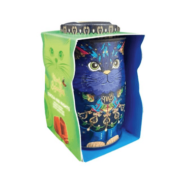 Monty Bojangles Cocoa Nib Nights Vegan Truffles Midnight Prince Kitten Tin 36g