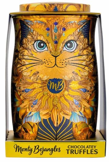 Monty Bojangles Golden Goddess Cat Tin 200g