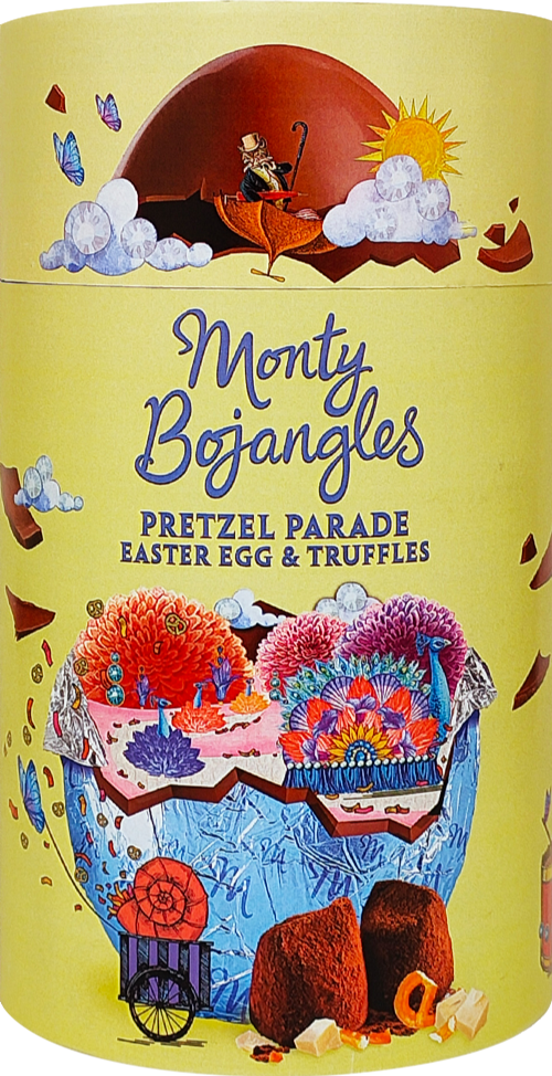 Monty Bojangles Pretzel Parade Easter Egg 175g