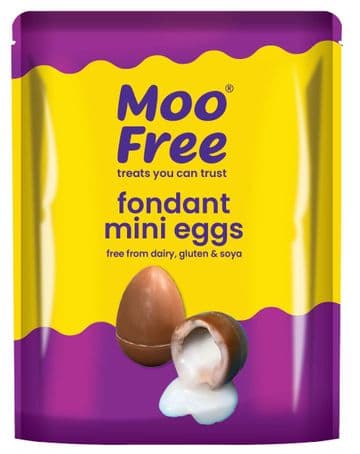 Moo Free Fondant Mini Eggs 84g