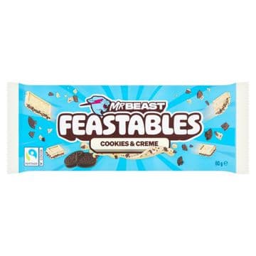 Mr Beast Cookies & Cream Chocolate 60g