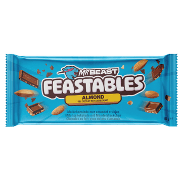 Mr Beast Milk Almond Chocolate 60g