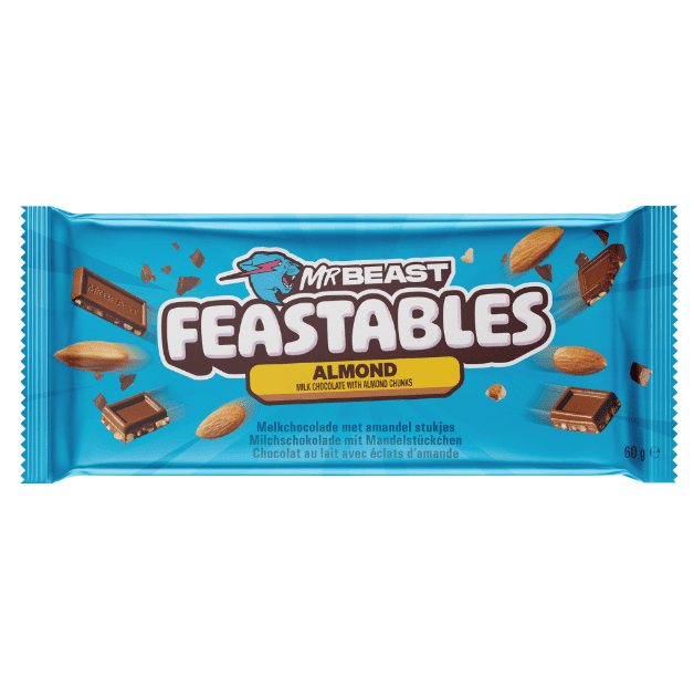 Mr Beast Milk Almond Chocolate 60g