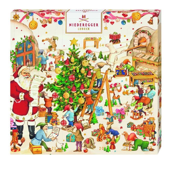 Niederegger Mini Elves Advent Calendar 168g