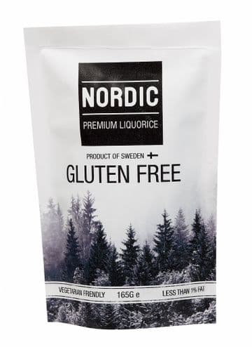 Nordic Premium Gluten Free Liquorice 165g