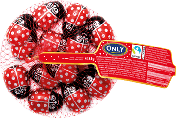 Only Milk Chocolate Ladybird Net 84g