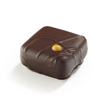 Orange Fondant Dark Chocolate Square