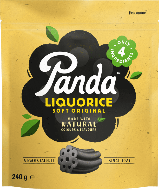 Panda Original Black Liquorice 240g
