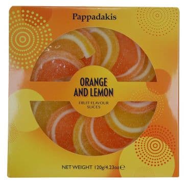 Pappadakis Orange And Lemon Jelly Slices 120g