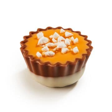 Peach Ganache Tartelette Milk Chocolate