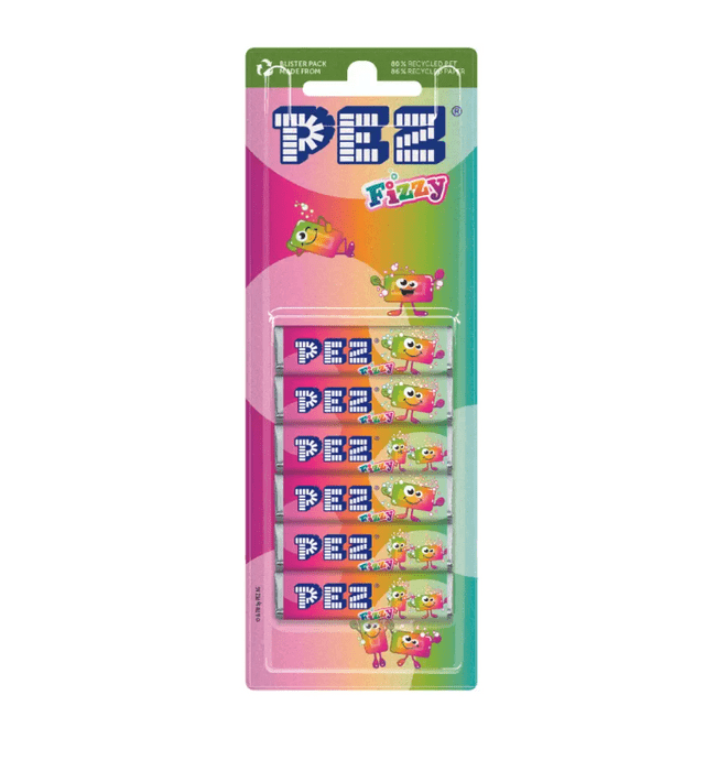 Pez Fizzy Refill 6pk