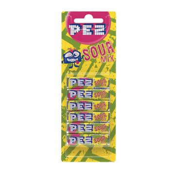 Pez Sour Refill 6pk