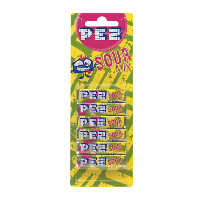 Pez Sour Refill 6pk