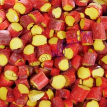 Pineapple Rock Sweets 100g