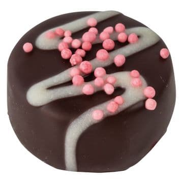 Rasbperry & Cranberry Fondant Cream Dark Chocolate