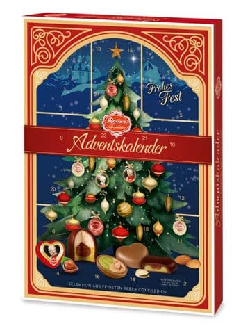 Reber Mozart Marzipan Advent Calendar 296g