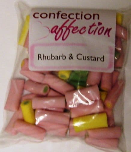 Rhubarb & Custard Tubes 150g
