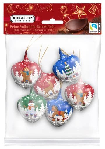 Riegelein Christmas Tree Decorations Winter Hearts 75g