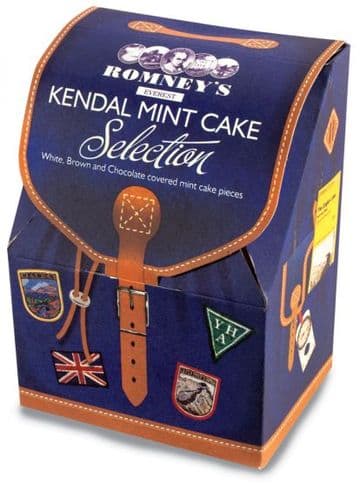 Romney's Kendal Mint Cake Rucksack Box 300g