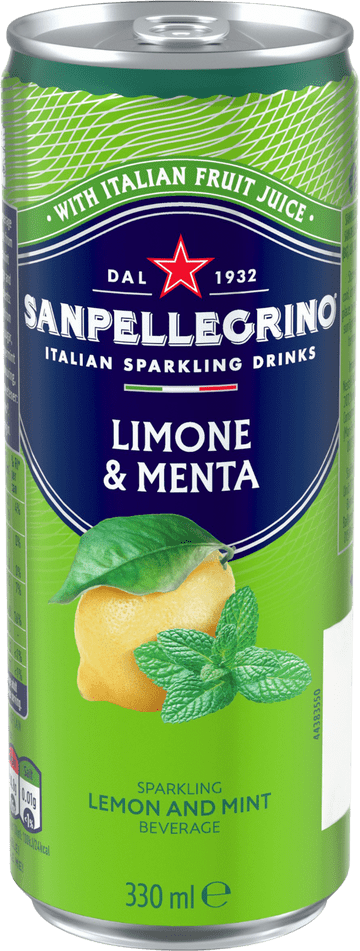San Pellegrino Limone & Menta 330ml