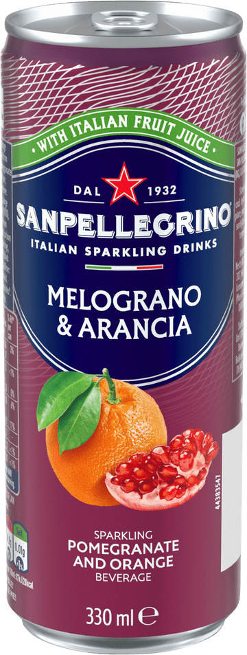 San Pellegrino Melograno Arancia 330ml