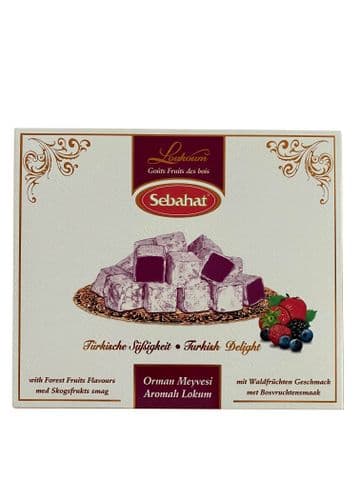 Sebahat Forest Fruits Flavour Turkish Delight 540g