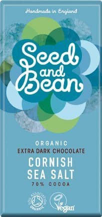 Seed & Bean Organic Dark Chocolate & Sea Salt 85g