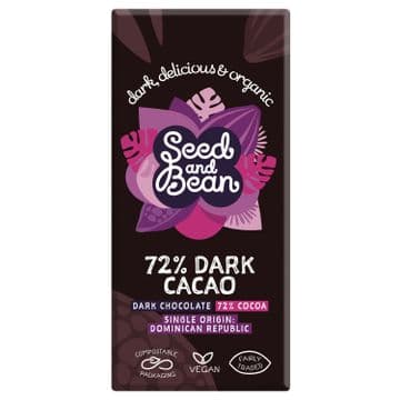 Seed & Bean Organic Extra Dark Chocolate 85g