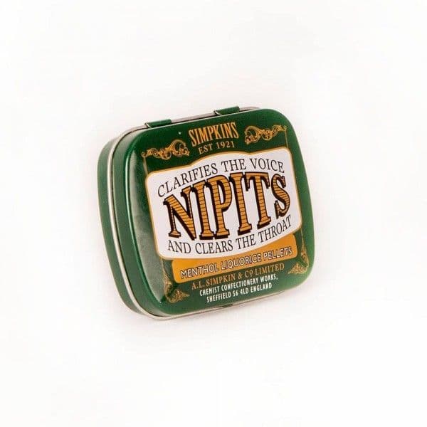 Simpkins Nipits - Pure Liquorice and Menthol Pellets Tin 12g