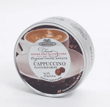 Simpkins Travel Sweets Sugar Free 175g - Cappuccino