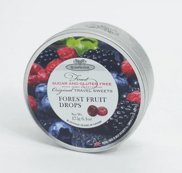 Simpkins Travel Sweets Sugar Free 175g - Forest Fruit