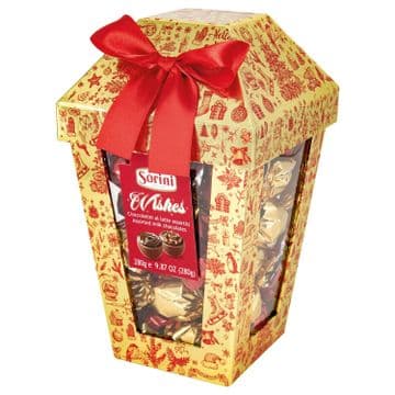 Sorini Christmas Lantern Hazelnut Spheres 280g