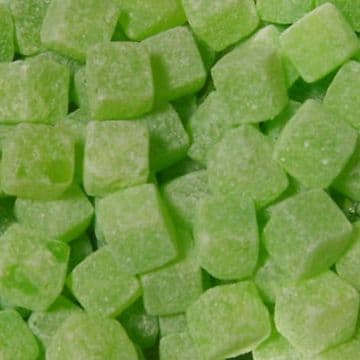 Sour Apple Cubes Sweets 100g