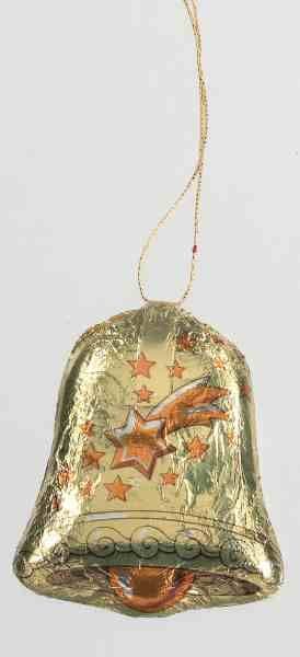 Storz Chocolate Foiled Gold Bell Tree Decoration