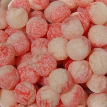 Strawberry & Creme Flavour Sweets 100g