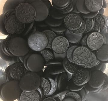 Sweet And Salty Liquorice Coins 100g